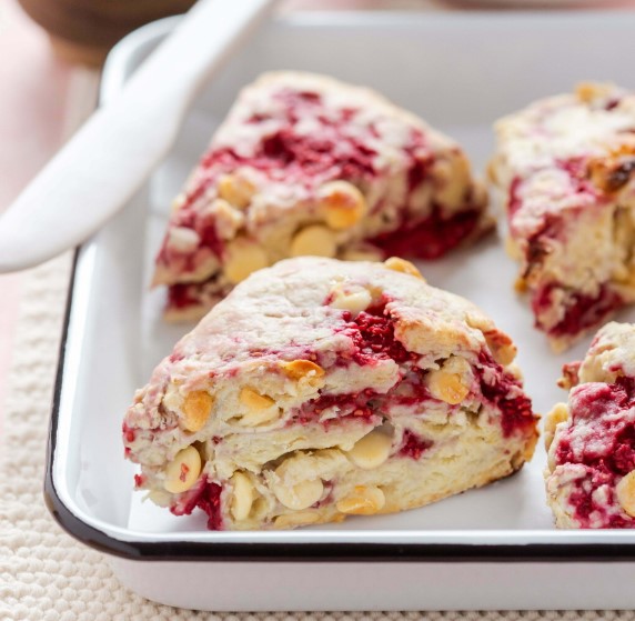 Chocolate Raspberry Scones Recipe