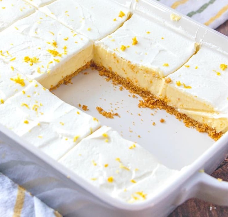 Creamy Lemon Bars Recipe