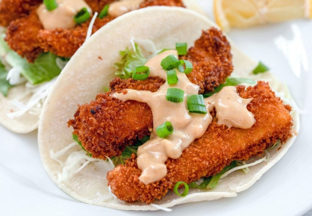 Crispy Fried Fish Tacos Recipe