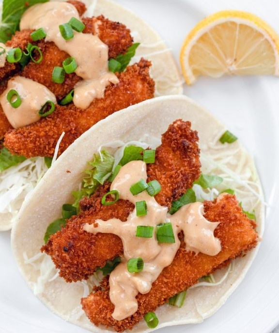 Crispy Fried Fish Tacos Recipe