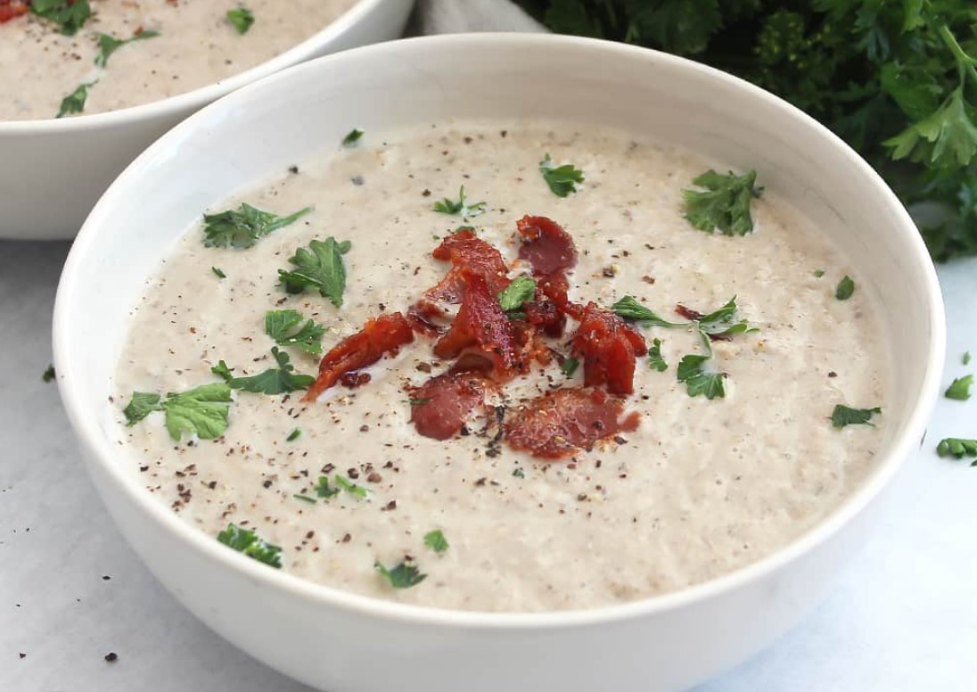 Mushroom and Leek Soup Recipe