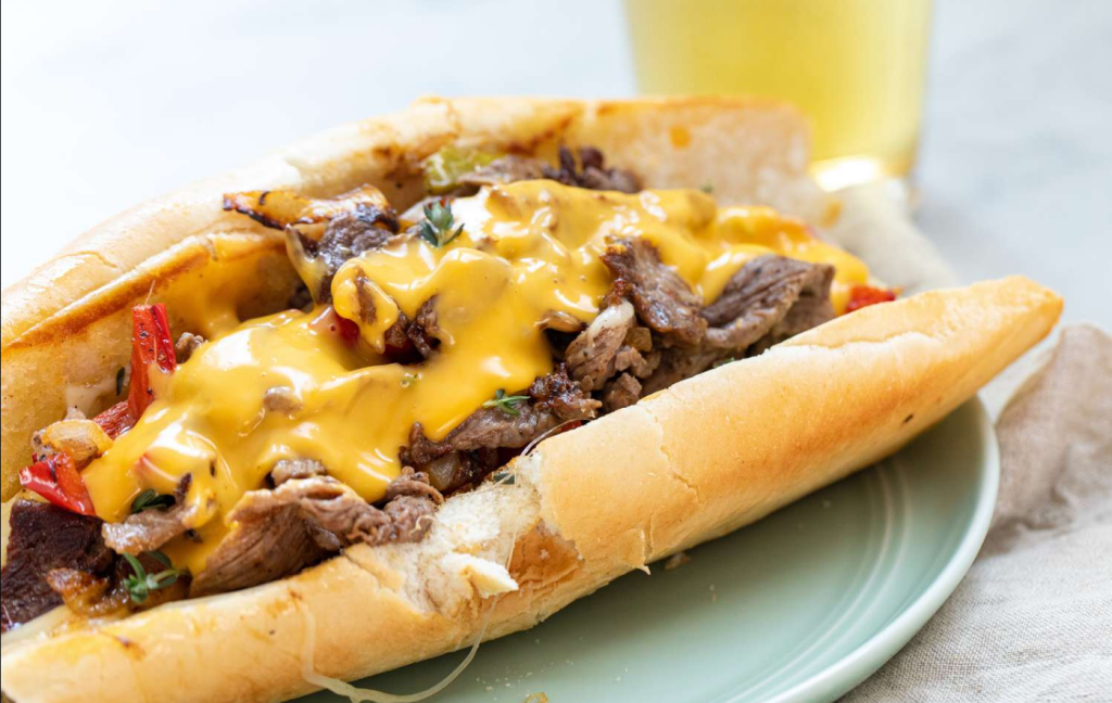  Philly Cheesesteak Sandwich