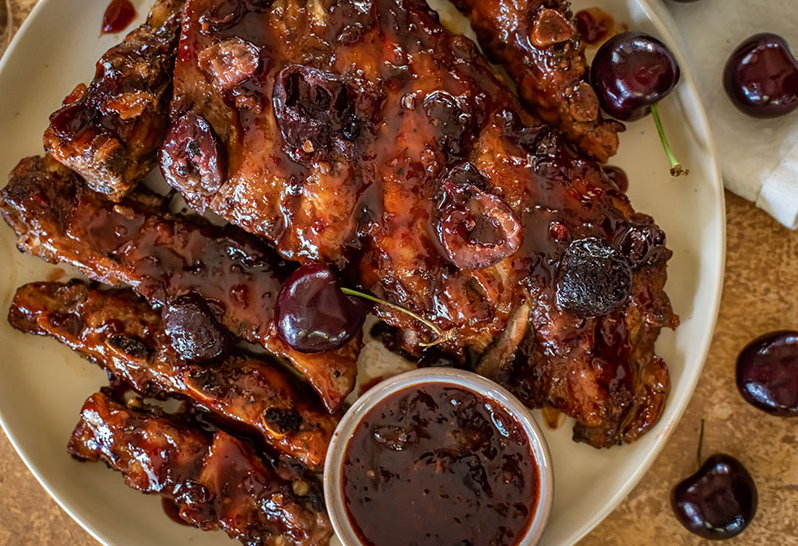 Classic American Cherry Coke BBQ Ribs 