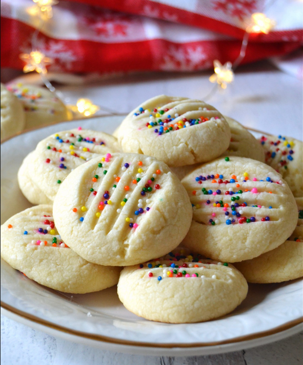 Buttery Shortbread Cookies