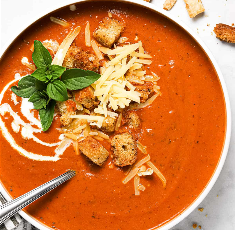 Creamy Tomato Basil Soup