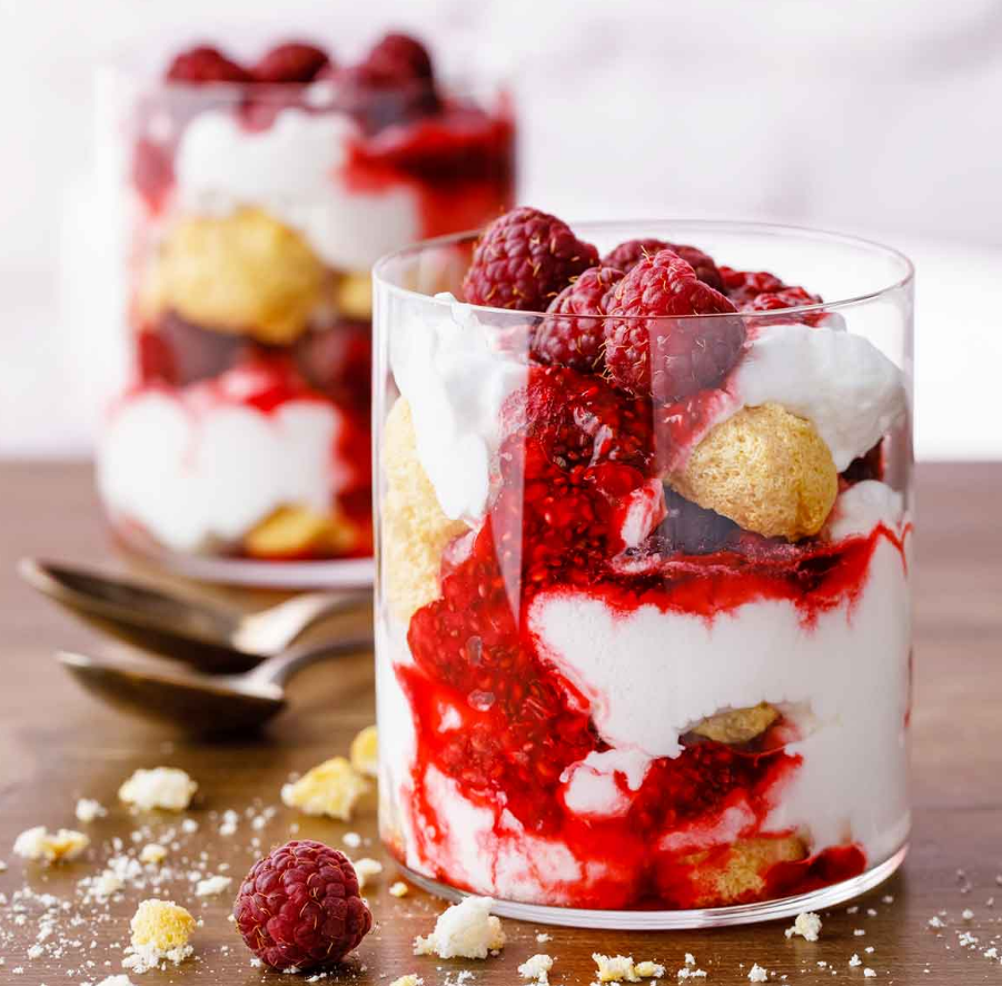 Delectable Raspberry Eton Mess