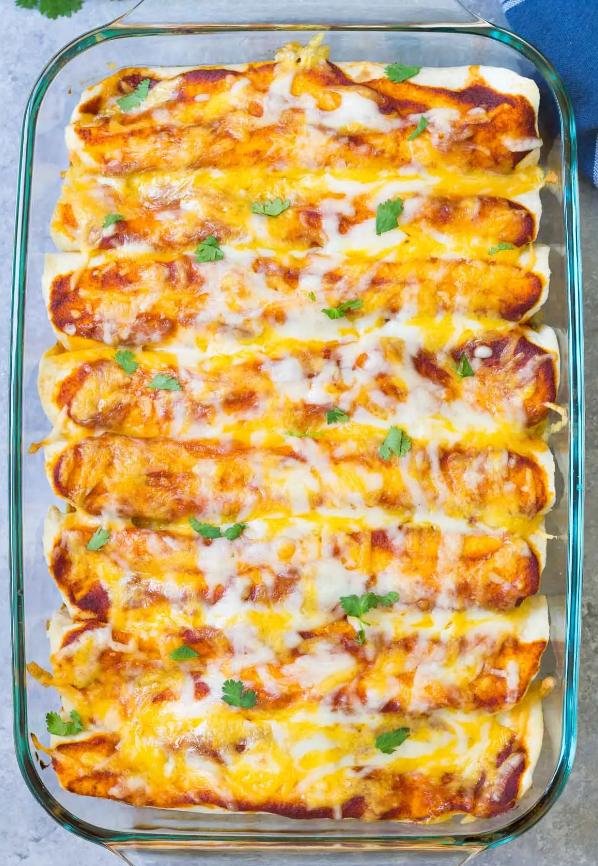 Flavorful Chicken Enchiladas