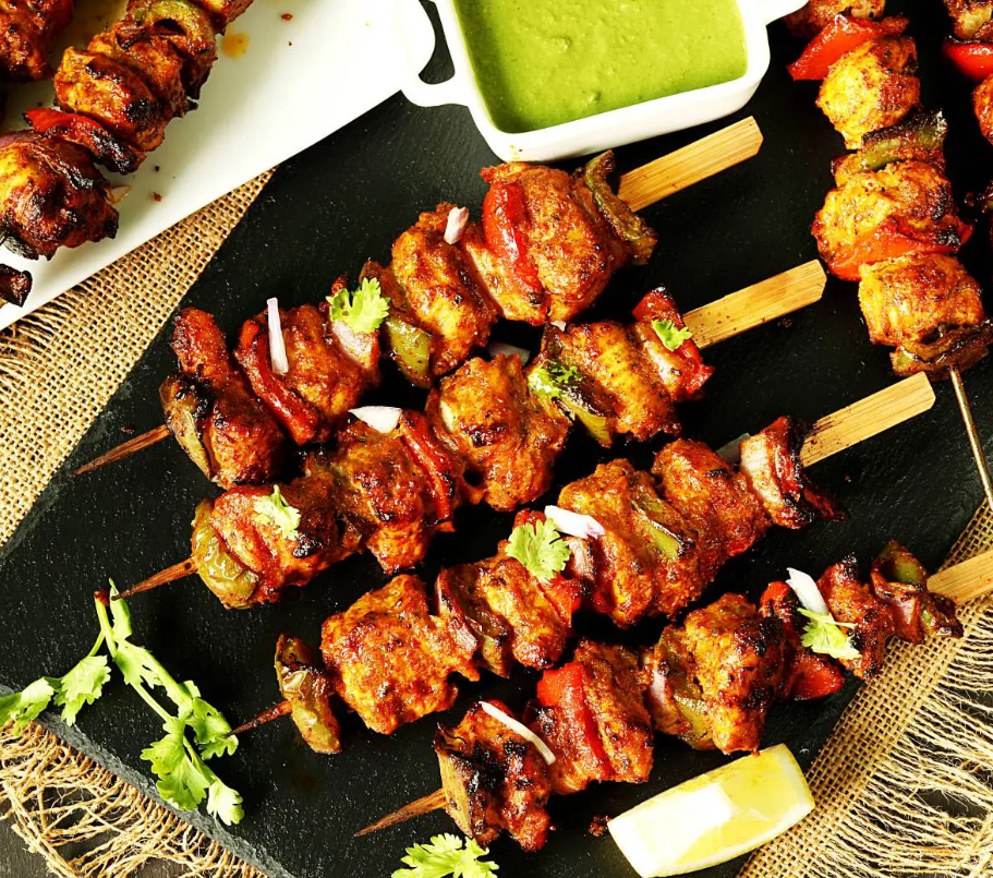 Flavorful Chicken Tikka Skewers