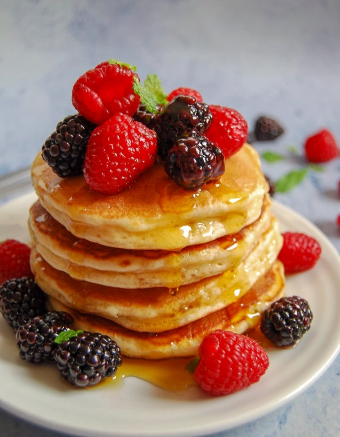 Fluffy American Pancake