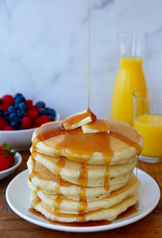 Homemade Buttermilk Pancake