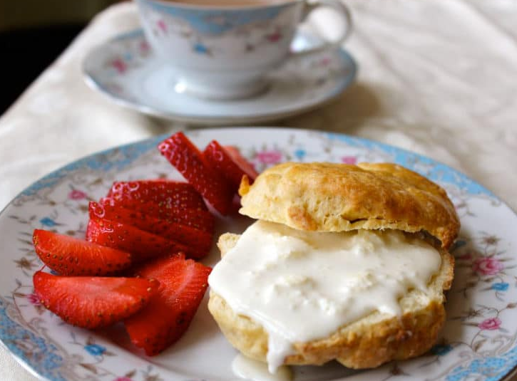 Homemade Clotted Cream Scones