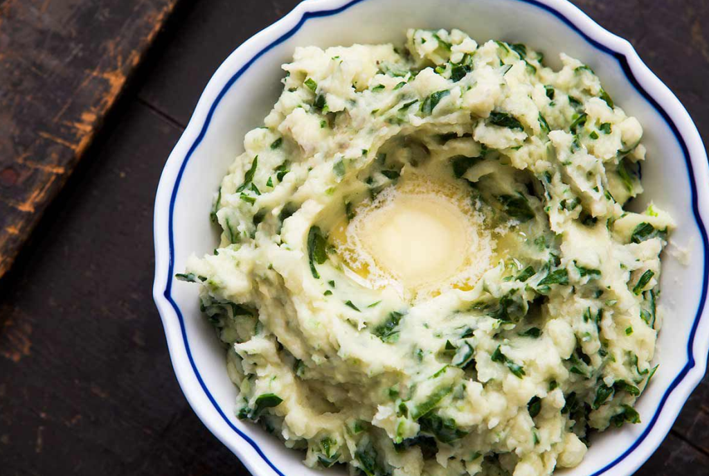 Homemade Irish Colcannon