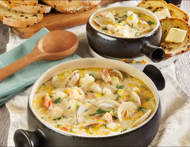 Creamy Irish Seafood Chowder