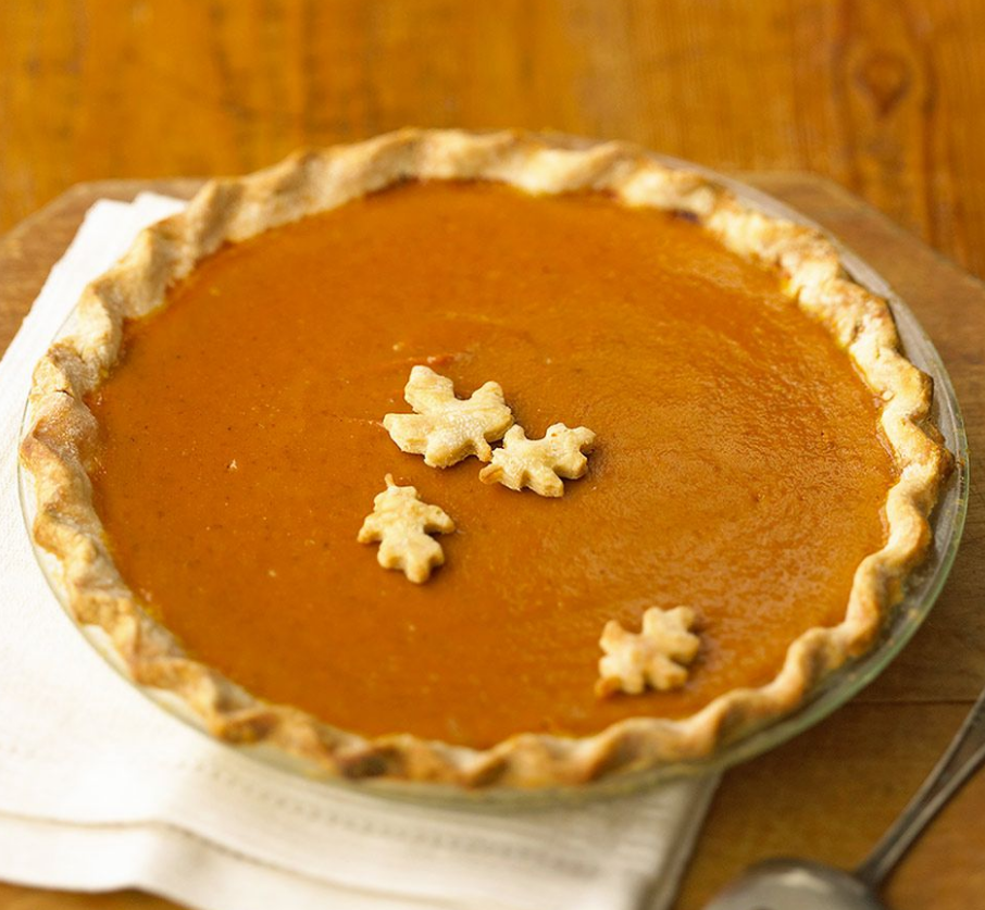 Luscious Pumpkin Pie 