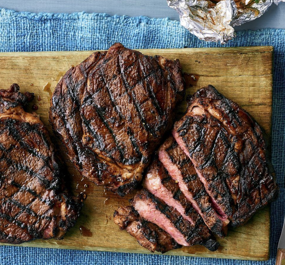 Perfectly Grilled BBQ Steak