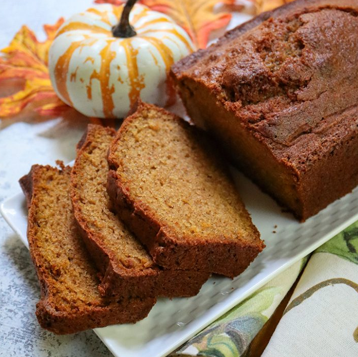 Perfectly Spiced Pumpkin Bread