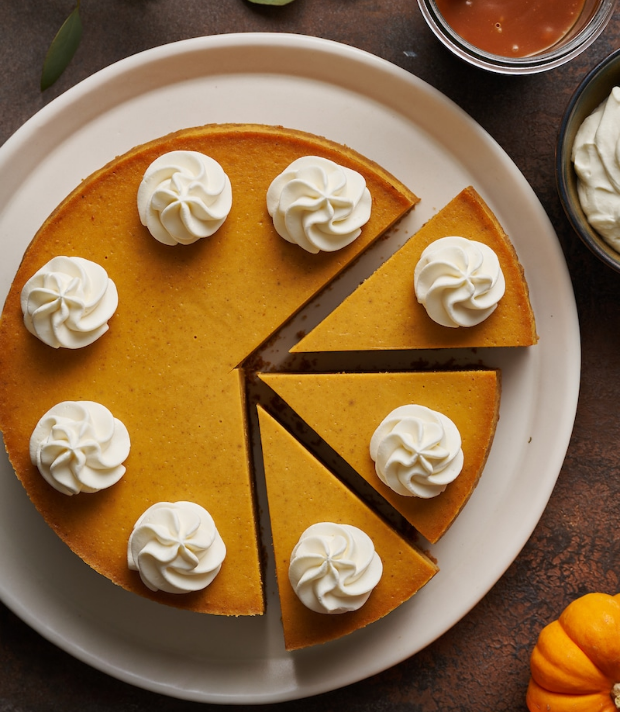 Classic American Pumpkin Cheesecake