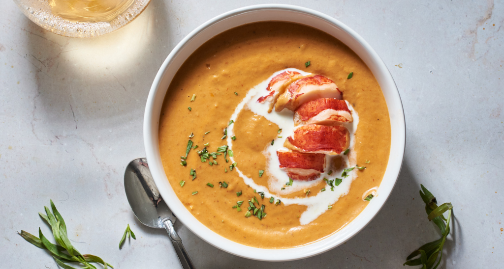 Rich and Creamy Lobster Bisque