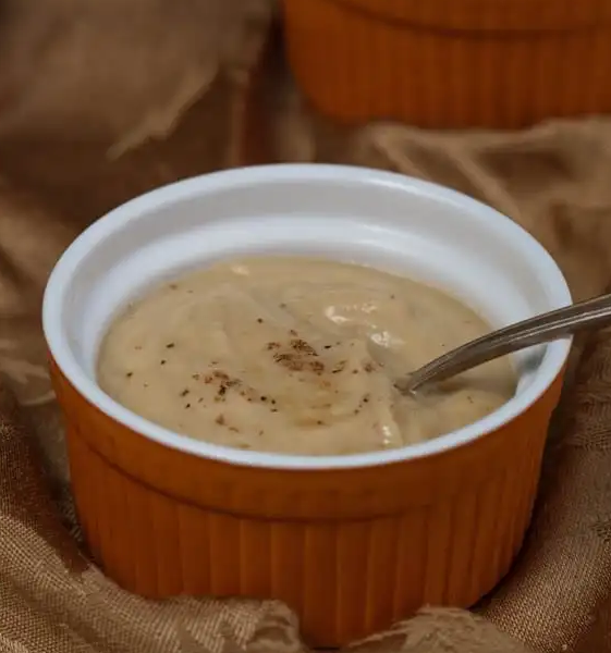 Rich and Creamy Maple Pudding