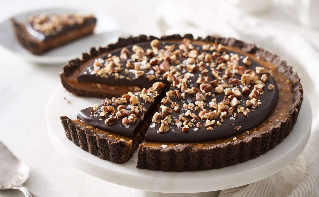 Rich and Decadent Chocolate Caramel Tart