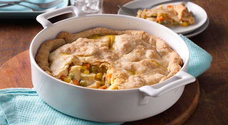 Savory Chicken and Mushroom Pot Pie