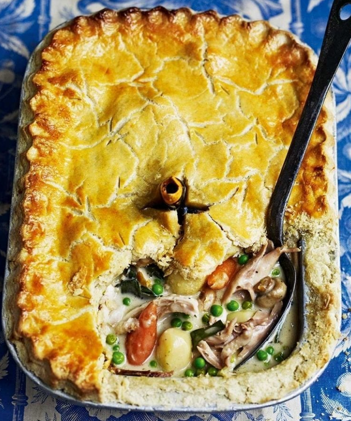 Savory Chicken and Vegetable Pie